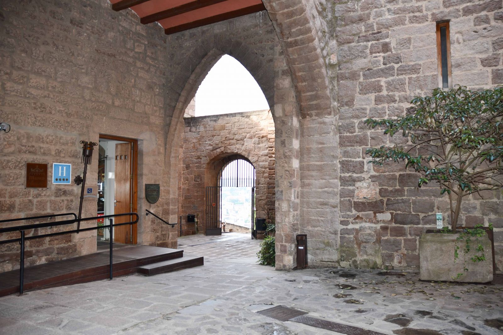 Ancient buildings, mnay of which we stay in