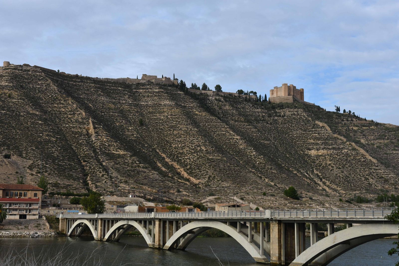 The Ebro river gorges are a feature of the ride from Barcelona to Porto