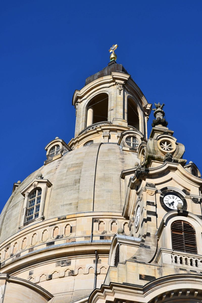 The dome of the Frauenkirche in Dredsen