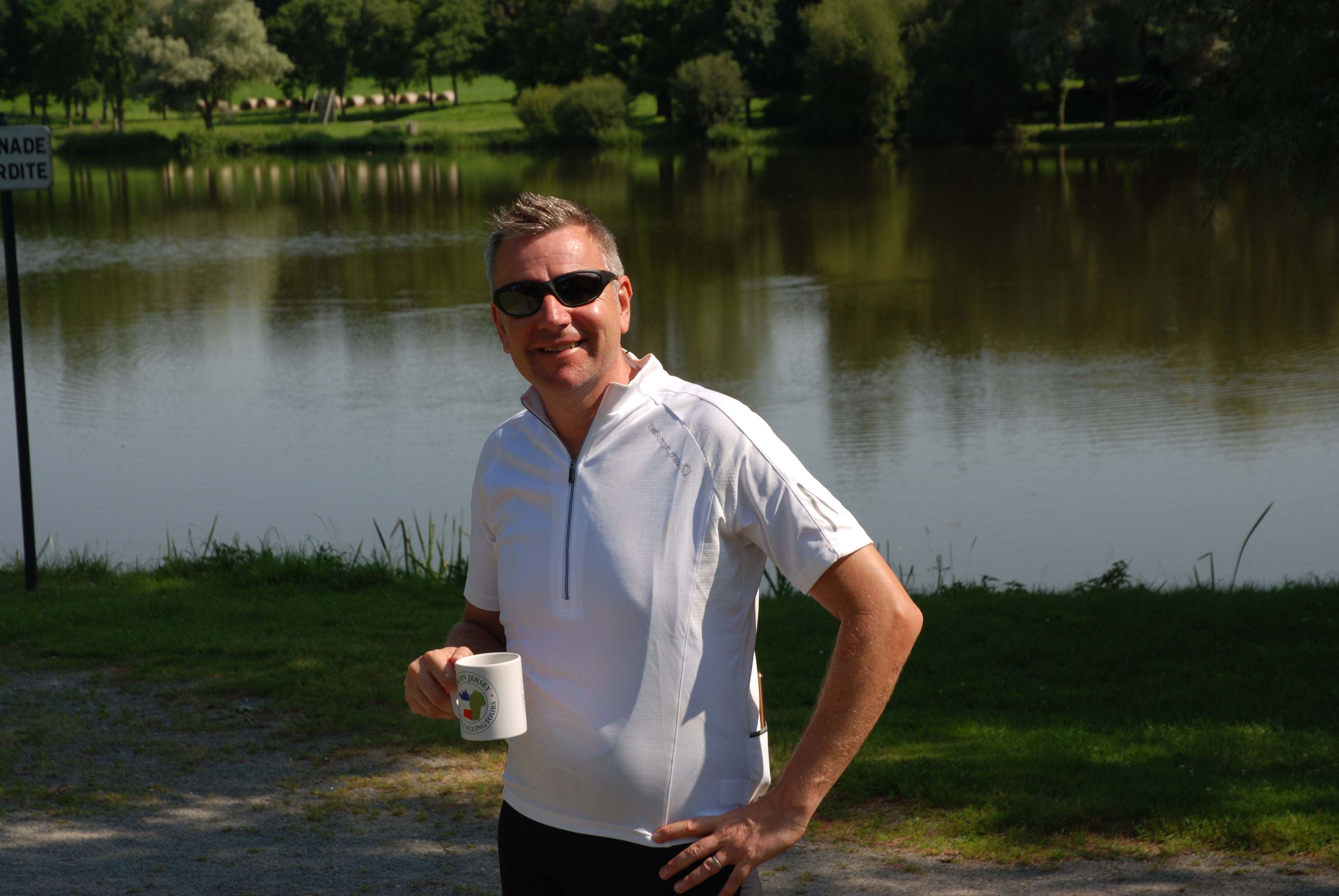 Coffee by the lake